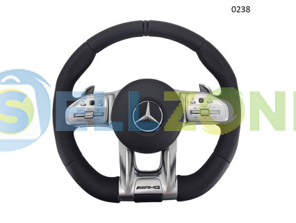 Σπορ τιμόνι AMG με πλαστικό αερόσακο Mercedes A B C CLA CLS E G GLC GLS GLE – 0238